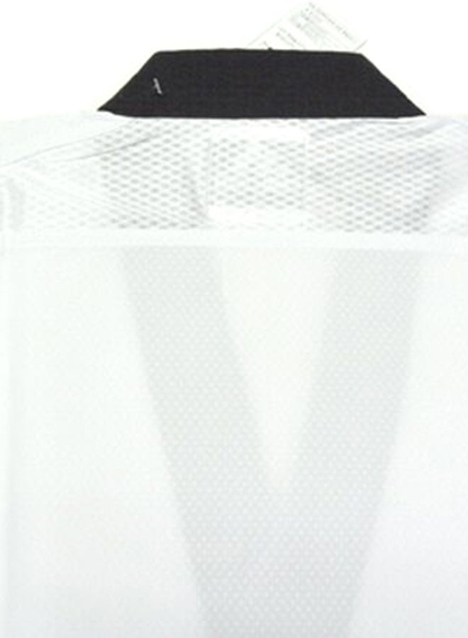 ADI-FIGHTER Taekwondo Uniform - White/Black, 140cm 140cm