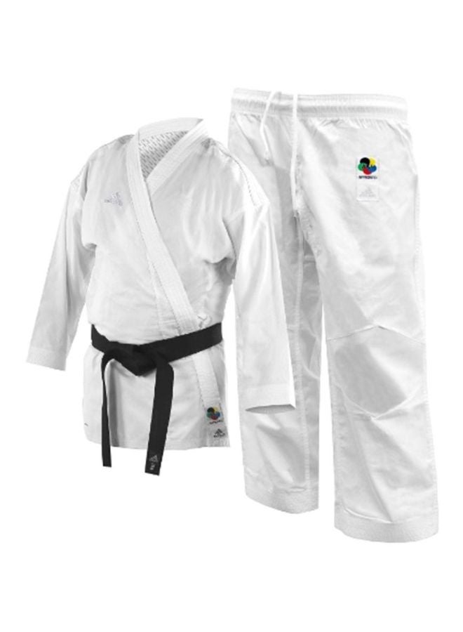 Kumite Fighter Karate Uniform - Brilliant White 140cm