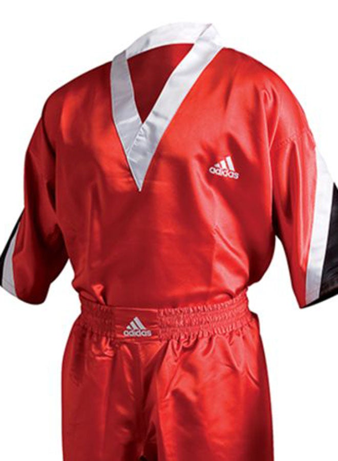 Team Uniform Martial Arts Suit Set Red/Black/White 110cm