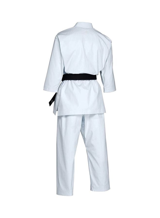 Yawara European Cut Karate Uniform - White, 150cm 150cm