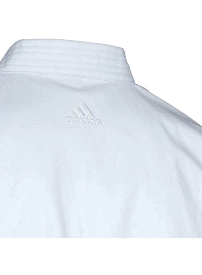 Yawara European Cut Karate Uniform - White, 150cm 150cm