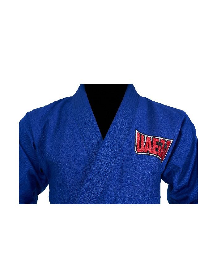 Jiu Jitsu Kimono Karate And Martial Arts Dress For Beginners Adults (Blue)