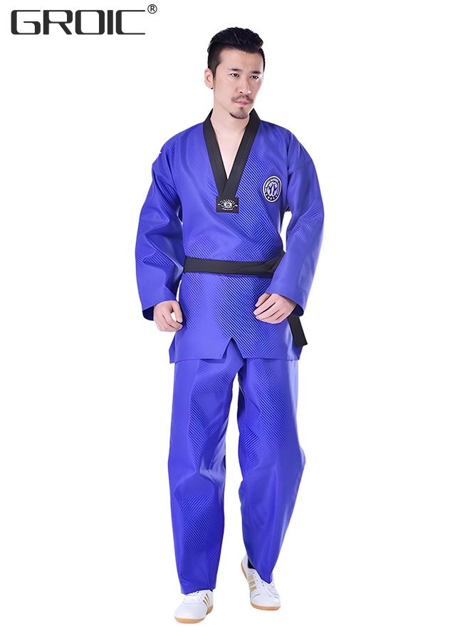 Taekwondo Suit,Brazilian BJJ Gi Jiu Jitsu Gi for Adults Gi Uniform Durable Pant & Jacket,Sports Training Clothes Parts