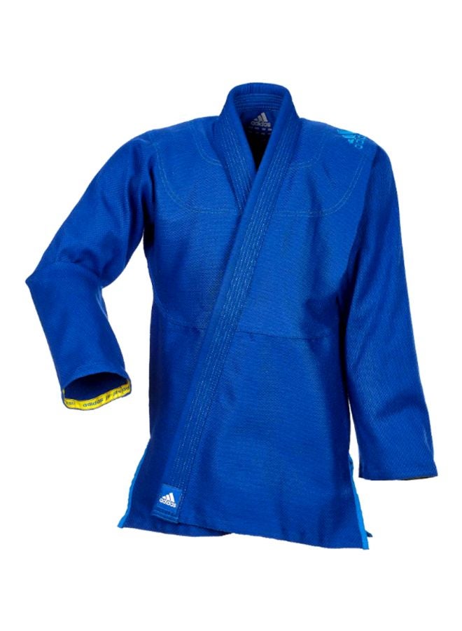 Challenge Brazilian Tie-Knot Jiu-Jitsu Suit Set - Blue/Black A5