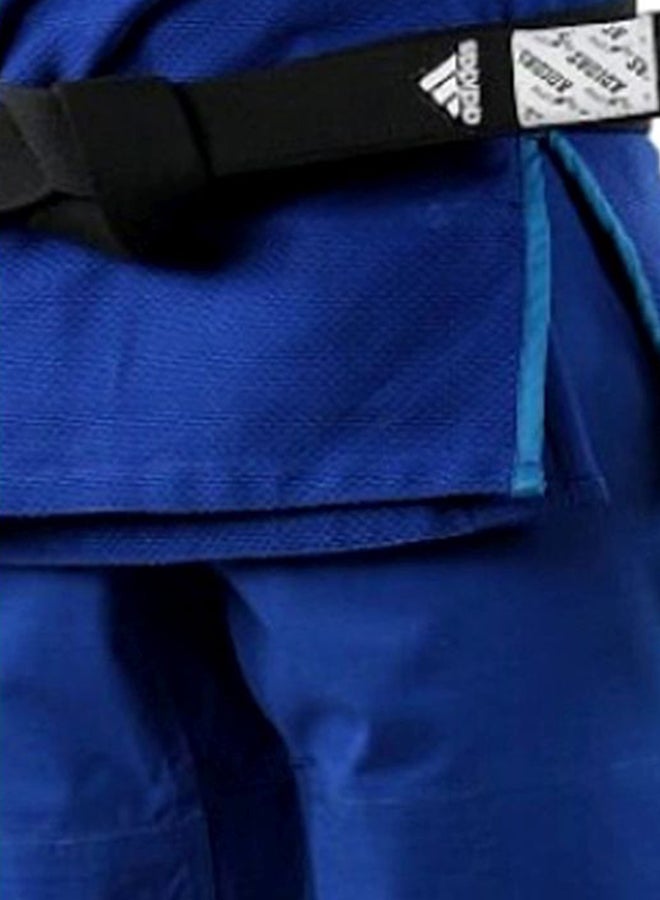 Challenge Brazilian Tie-Knot Jiu-Jitsu Suit Set - Blue/Black A5