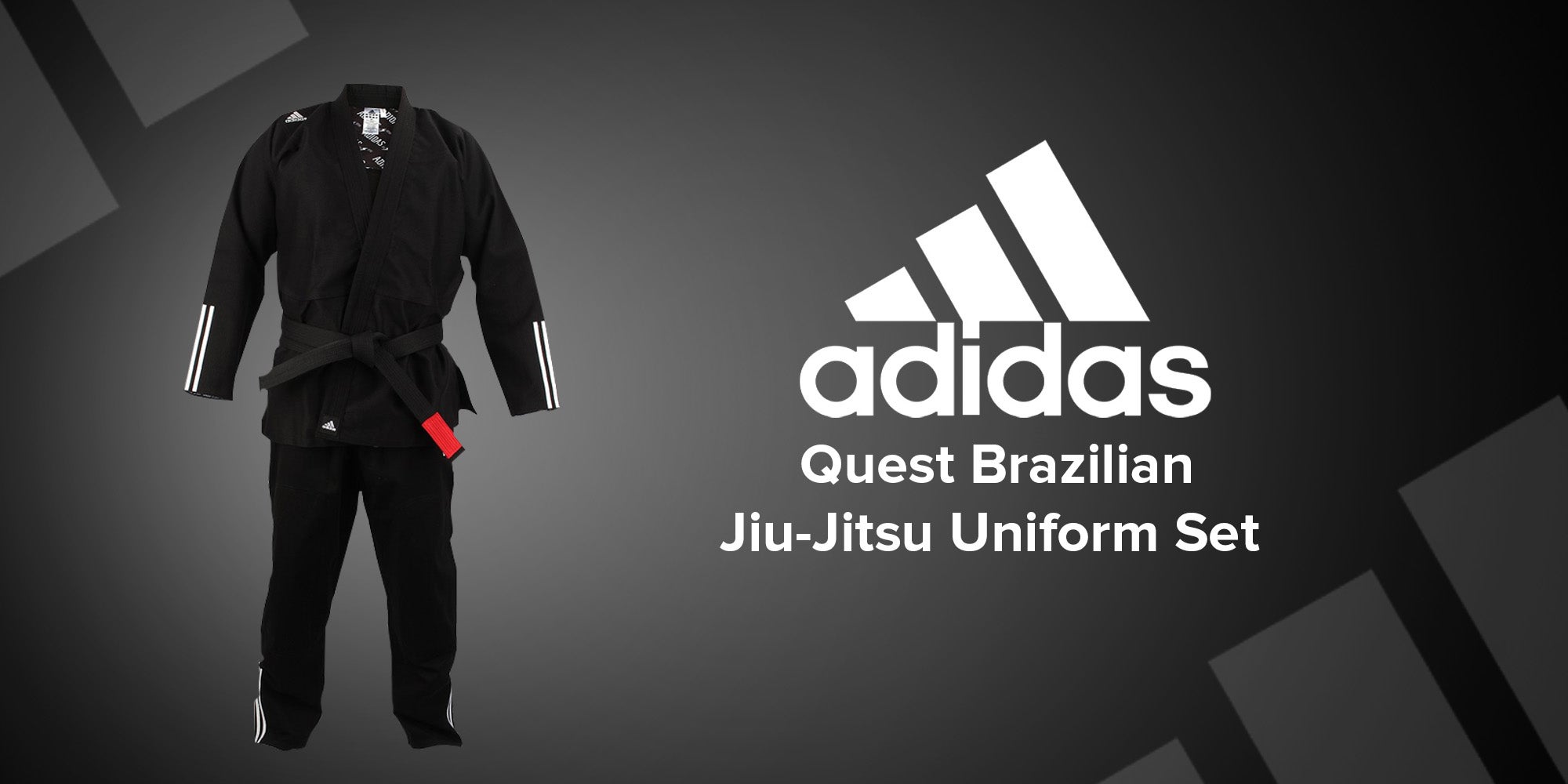 Quest Brazilian Jiu-Jitsu Uniform - Black A4