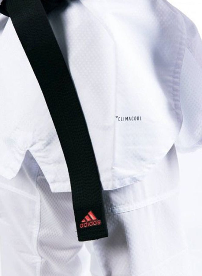 ADI-CONTEST Taekwondo Uniforn - White/Black 140cm