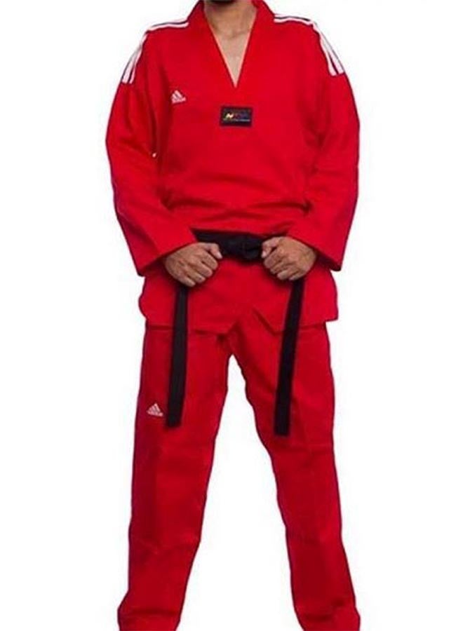 2-Piece Adi-Champion Taekwondo Martial Arts Suit Set 180cm