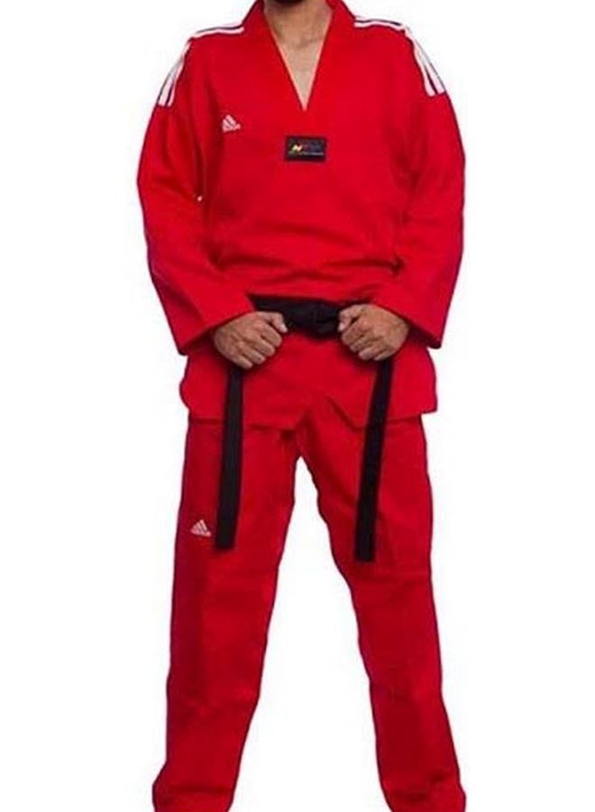 2-Piece Adi-Champion Taekwondo Martial Arts Suit Set 160cm