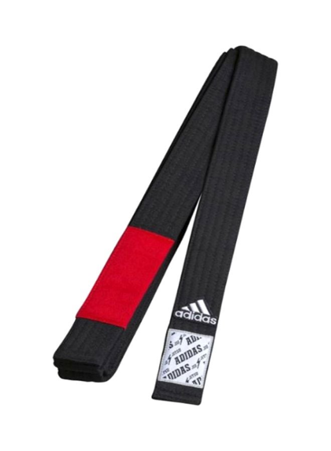 Elite Judo Belt - Black/Red A5cm