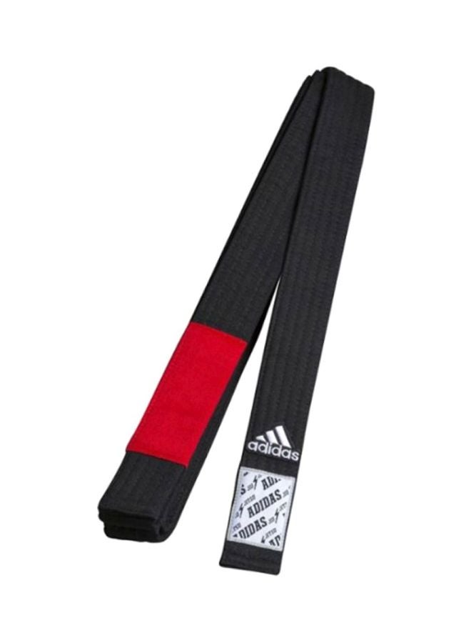 Elite Judo Belt - Black/Red A1