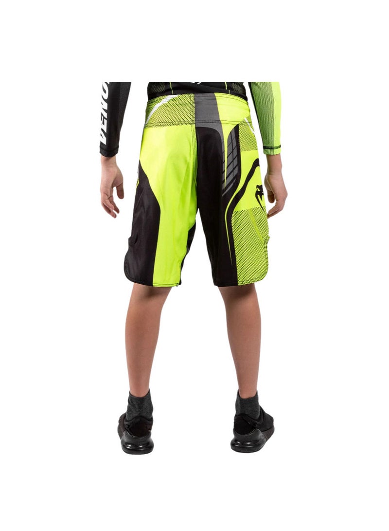 Venum Training Camp 3.0 Kids Fightshorts Black-Neo Yellow