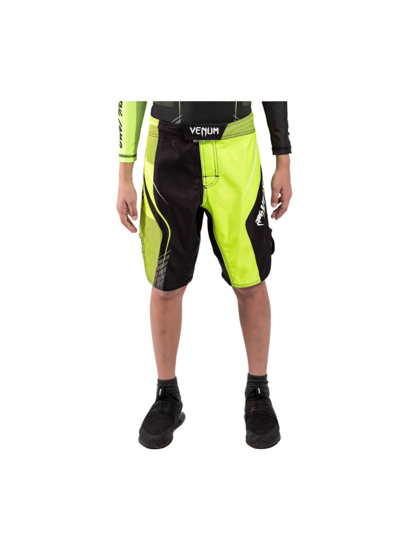 Venum Training Camp 3.0 Kids Fightshorts Black-Neo Yellow