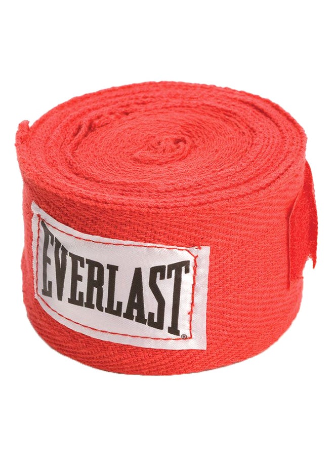 Level 2 Boxing Hand Wrap Red 180inch