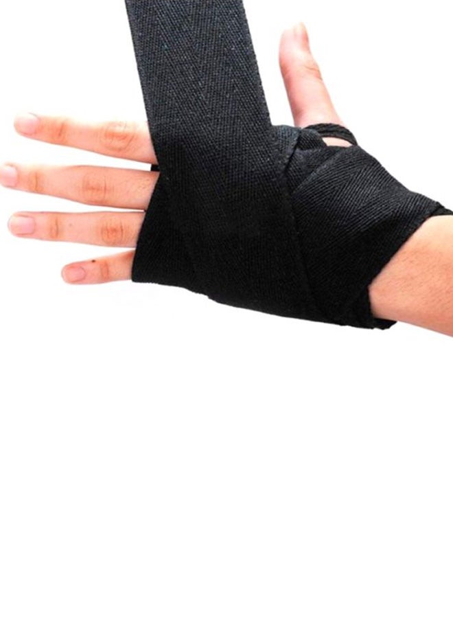 Flexcool Boxing Hand Wrap Black 180inch