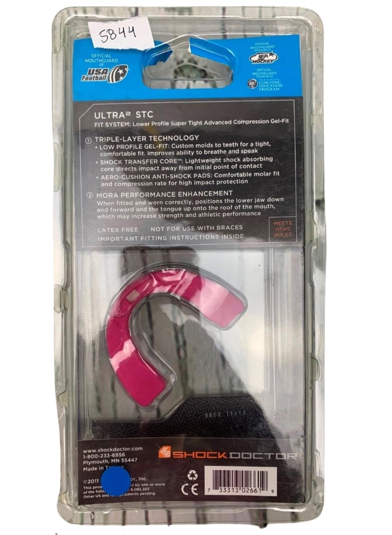 SD ULTRA 2 STC MOUTHGUARD PINK ADULT