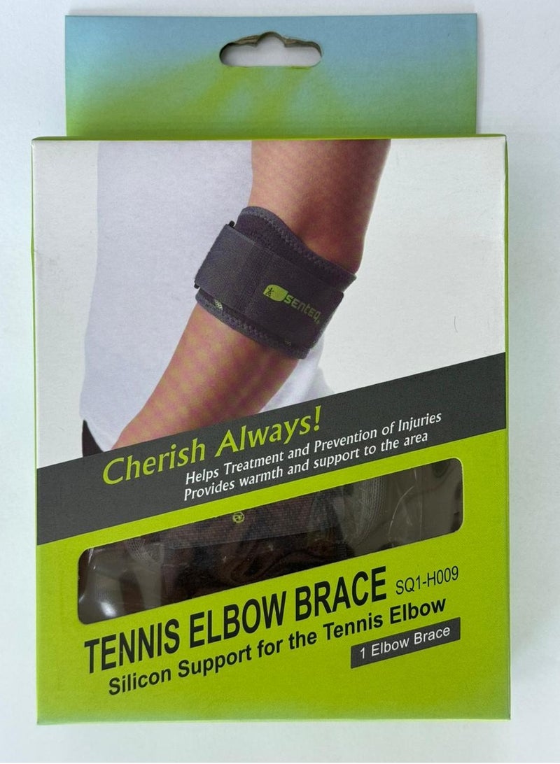 Tennis Elbow Brace with Silicon Support-one sizee