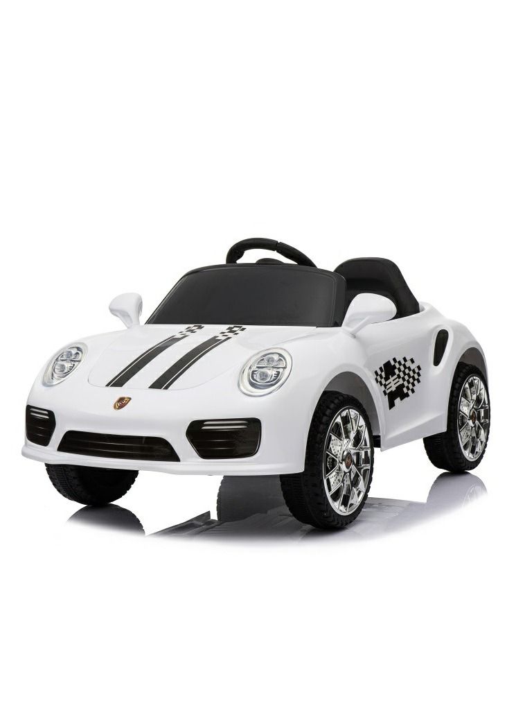 RBWTOYS - Ride On Car Kids Ride On 2Wheel Car Remote Control Dual motor, S2988 (WHITE) 104X53.5X56CM