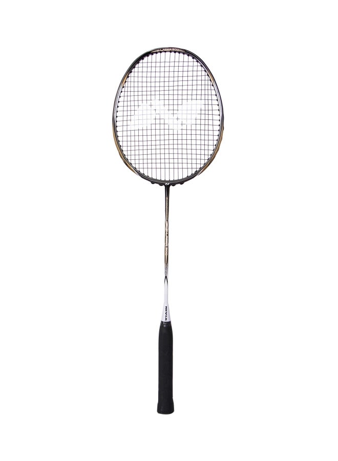 Graphite-Lined Badminton Racquet