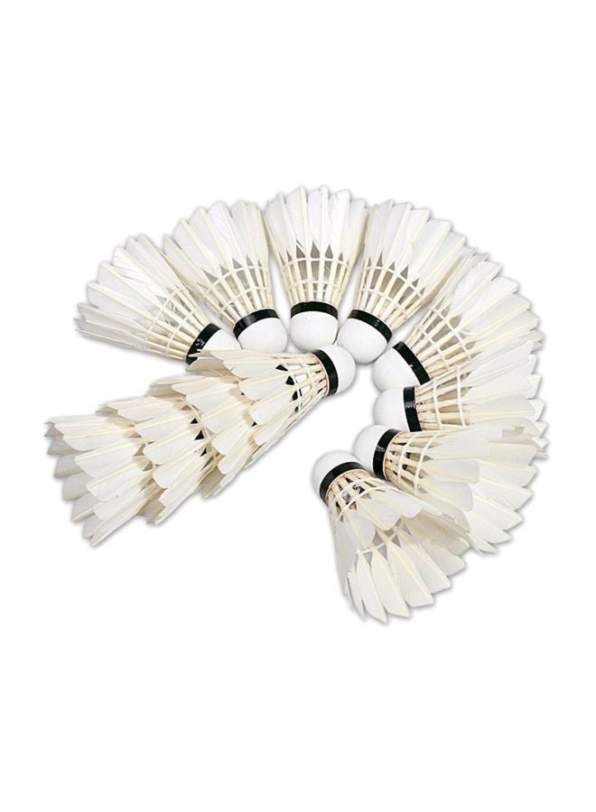 12-Piece Badminton Shuttlecocks