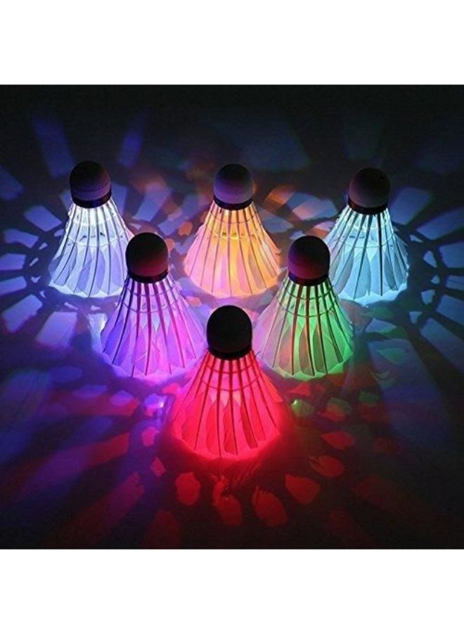 6-Piece LED Badminton Shuttlecock