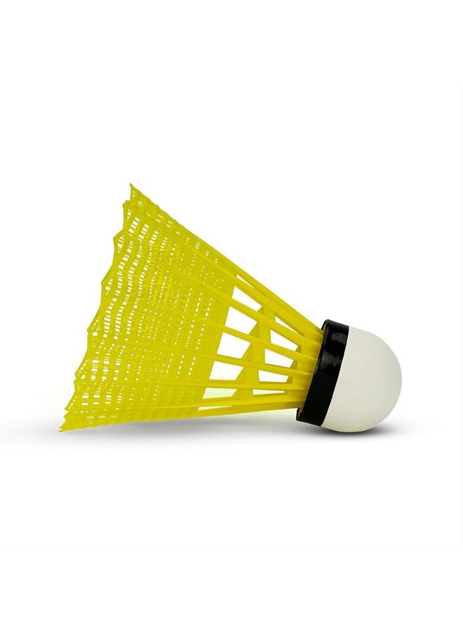 Future 9 Nylon Shuttlecock (Yellow Pack Of 6)