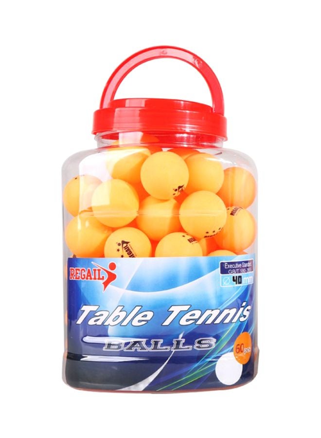 Pack Of 60 Table Tennis Balls