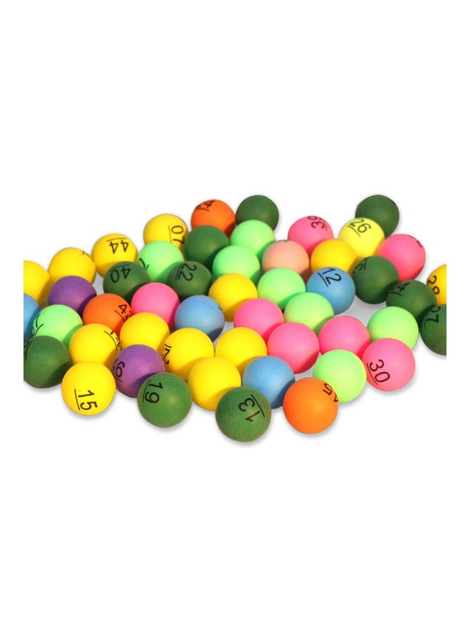 50-Piece Table Tennis Ball 23x13x16cm