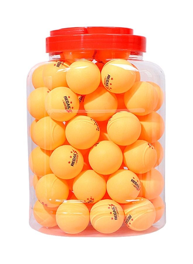 60-Piece Table Tennis Training Ball Set 28x15x20cm