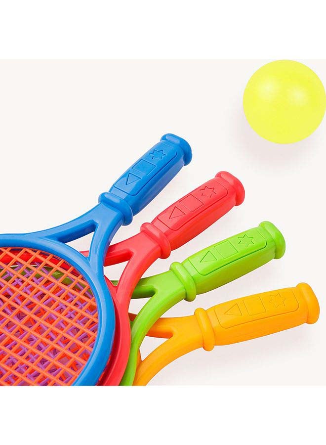 6-Piece Table Tennis Racket Set 27.0x14.0x4.0cm