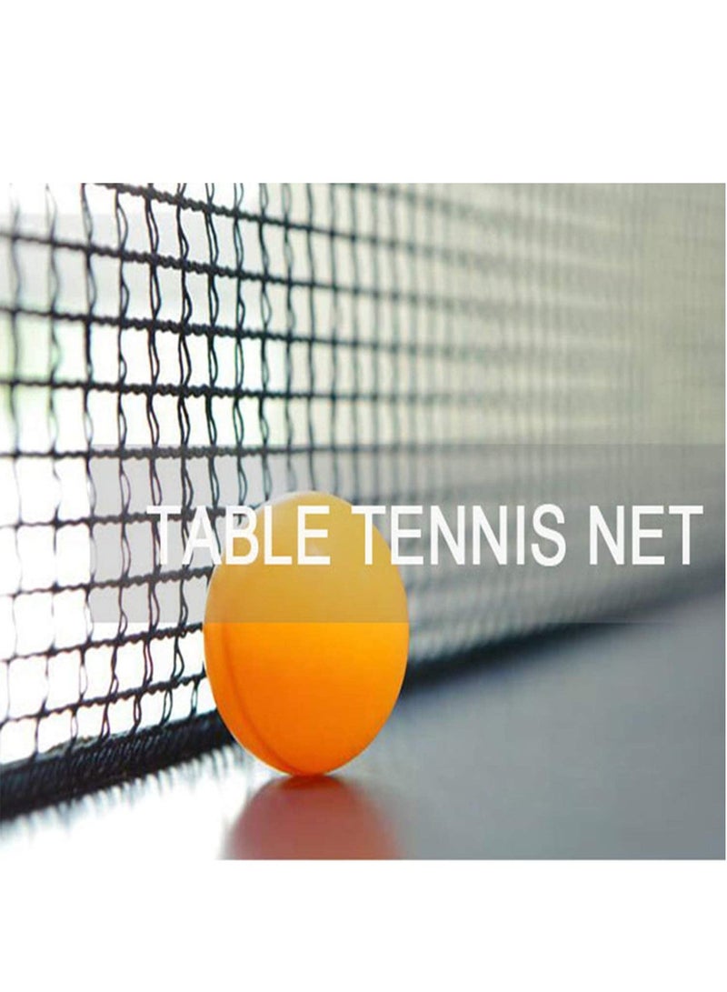 2pcs 70.8 Inches Table Tennis Replacement Net Heavy Duty String Tension Ping Pong Nets for Indoor Outdoor（Black)