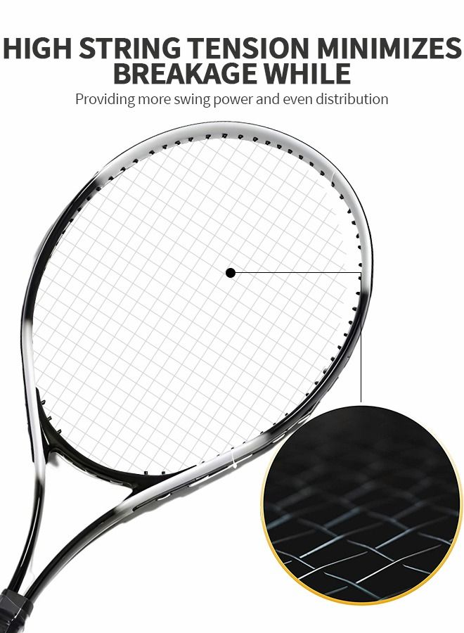 Tennis Rackets for Adults,Super Light Weight Tennis Racquets Shock-Proof and Throw-Proof,Tennis racket suit with Tennis Racket Bag,Outdoor Sports Suit