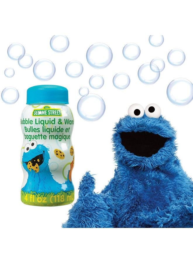 Sesame Street 4 Ounce Bubbles Party Toy With Wand (Pack Of 24) Model:1800