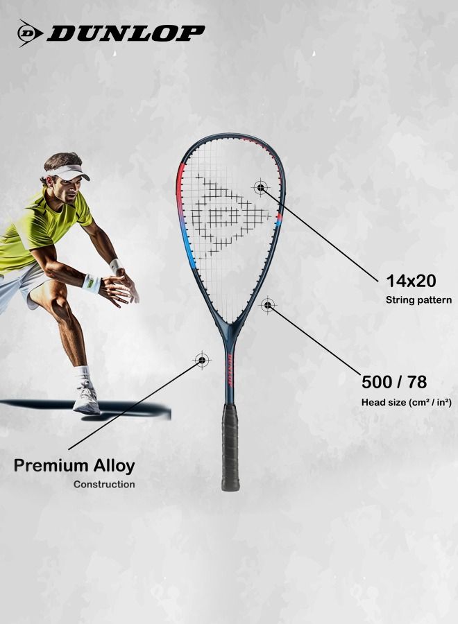 Dunlop Sports Blaze Pro NH Squash Racket
