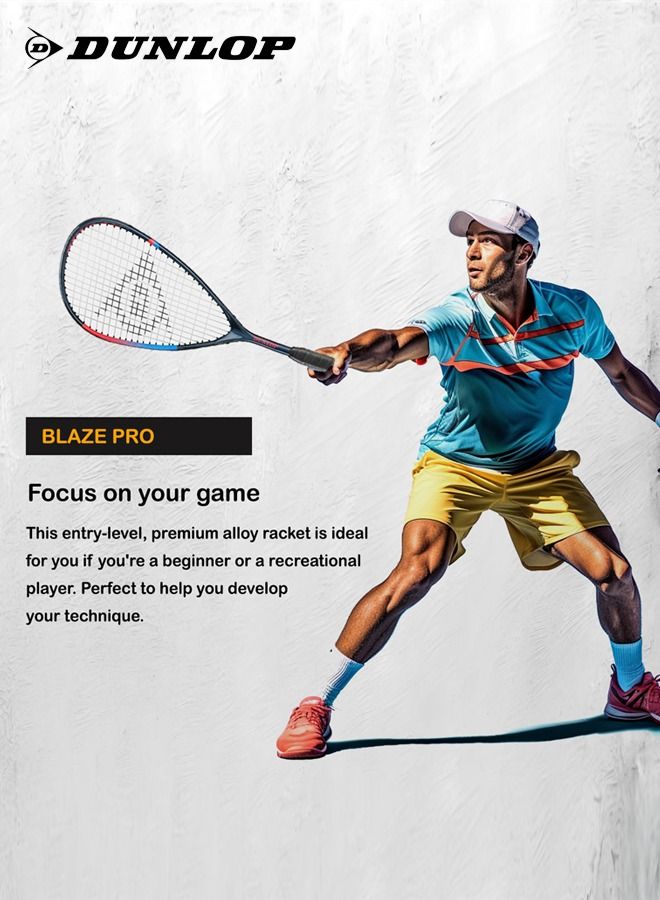 Dunlop Sports Blaze Pro NH Squash Racket