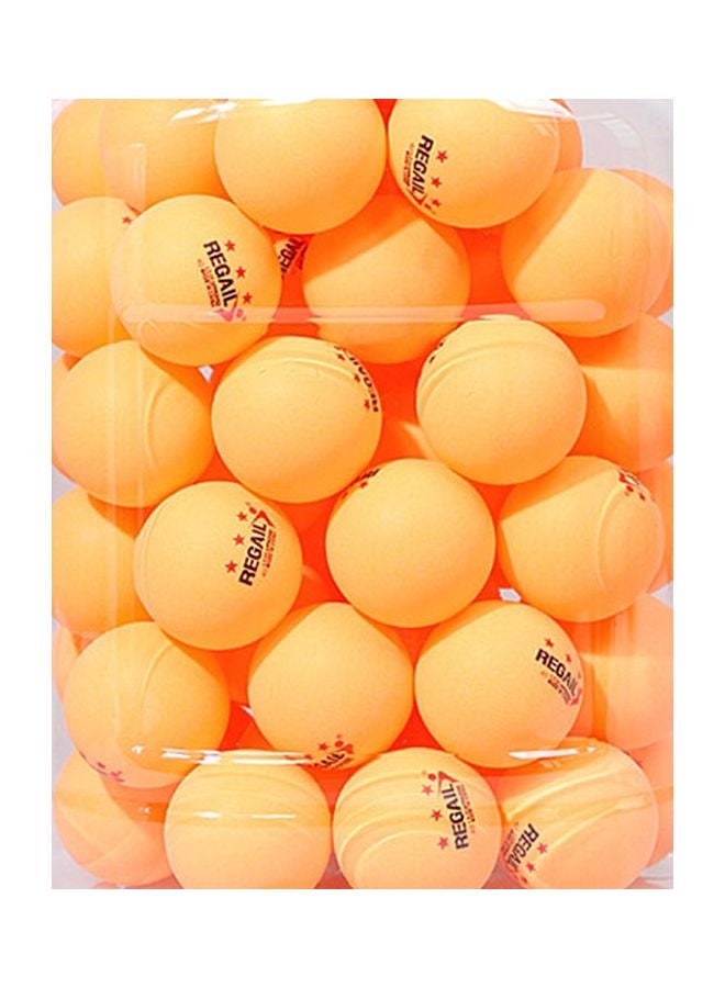 60-Piece Barrel Celluloid Table Tennis Training Ball 28x15x20cm