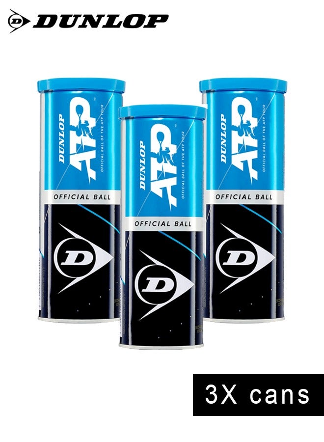 Dunlop ATP Official Tennis Balls (3X cans )