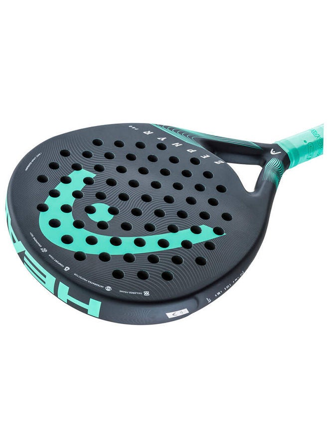 Zephyr Pro Padel Racket | Round Shape | Fiberglass Surface | 365 Grams