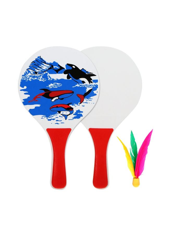 2-Piece Printed Racket Set