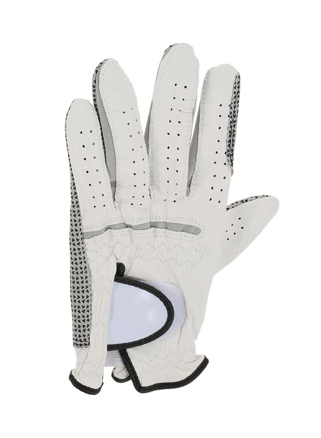 Left Hand Soft Breathable Lambskin Golf Gloves 0.049kg