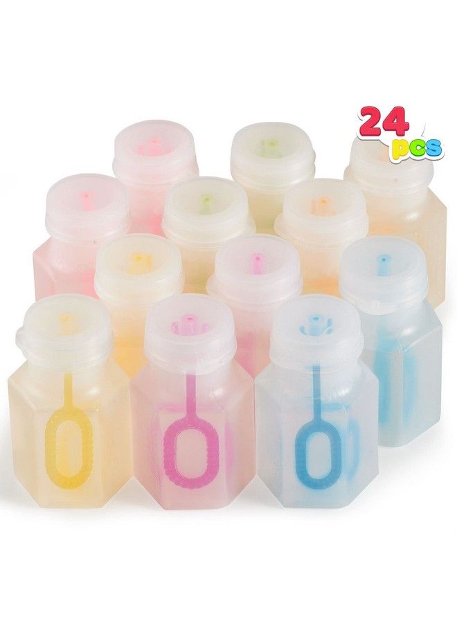 24 Pcs Mini Bubble Wands Assortment Party Favors Toys For Kids Child Summer Gifts Bubbles Fun Toys Wedding Bath Time Summer Outdoor Gifts For Girls Boys