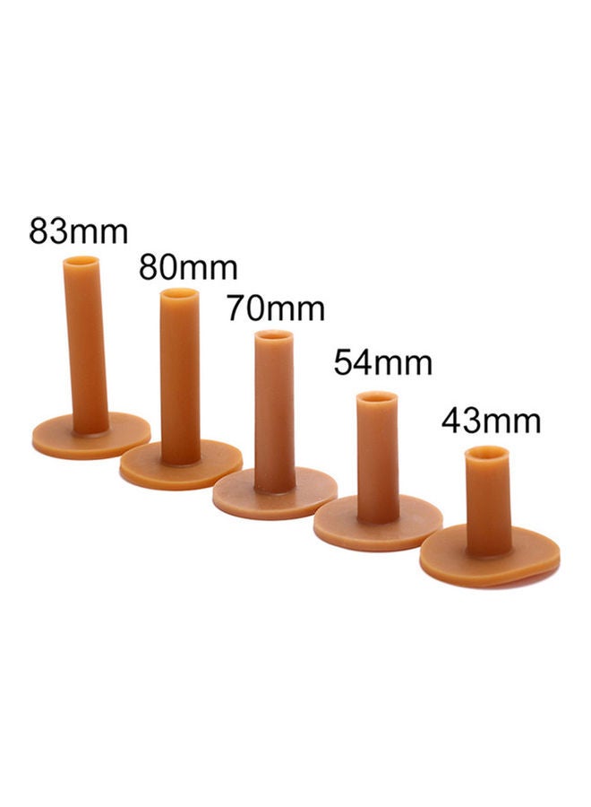 Rubber Golf Tee Holder 43/54/70/80/83mm Training Practice Tee Mat Golves Ball Hole Holders 7*7*7cm