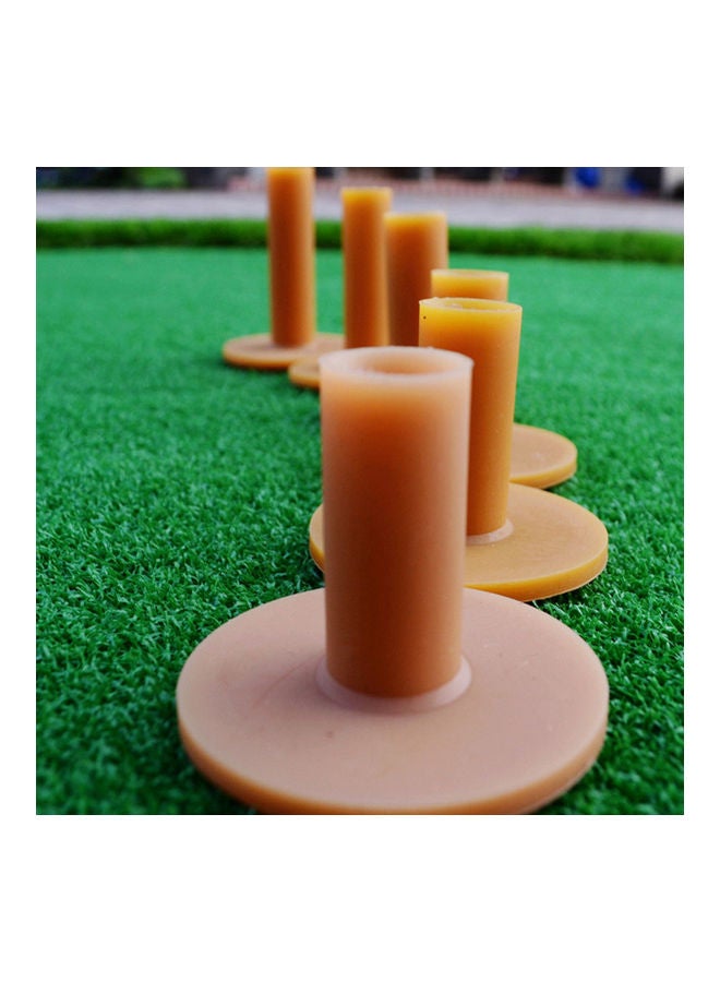 Rubber Golf Tee Holder 43/54/70/80/83mm Training Practice Tee Mat Golves Ball Hole Holders 7*7*7cm