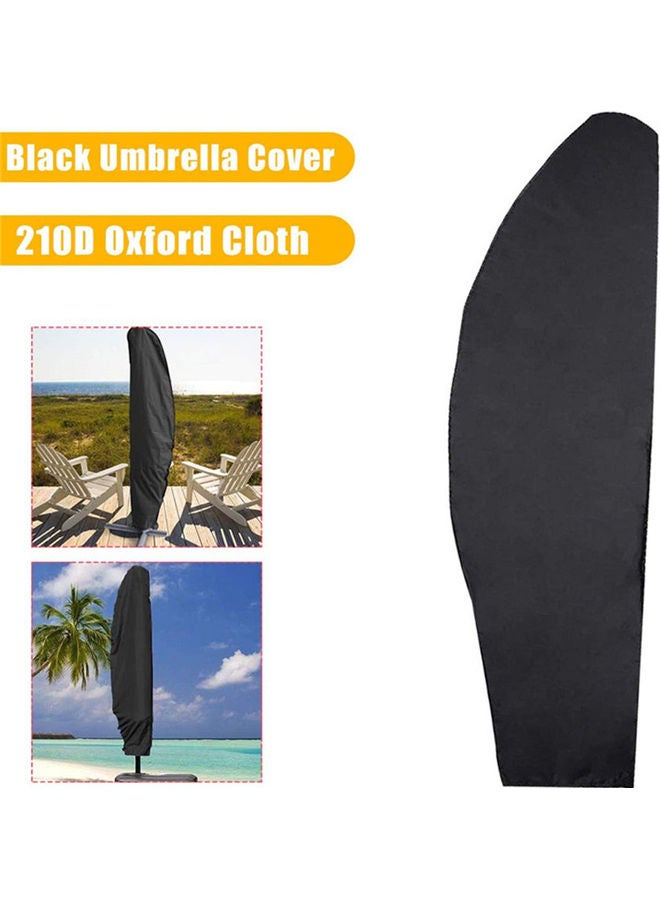 Fabric Patio Golf Umbrella With Storage Bag