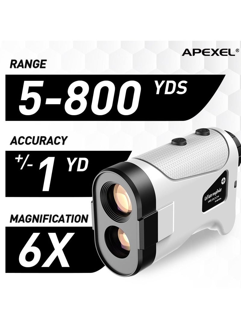 APEXEL Golf Distance Meter 800 Meters Outdoor Sports Distance Meter Flagpole Locking Laser Distance Meter