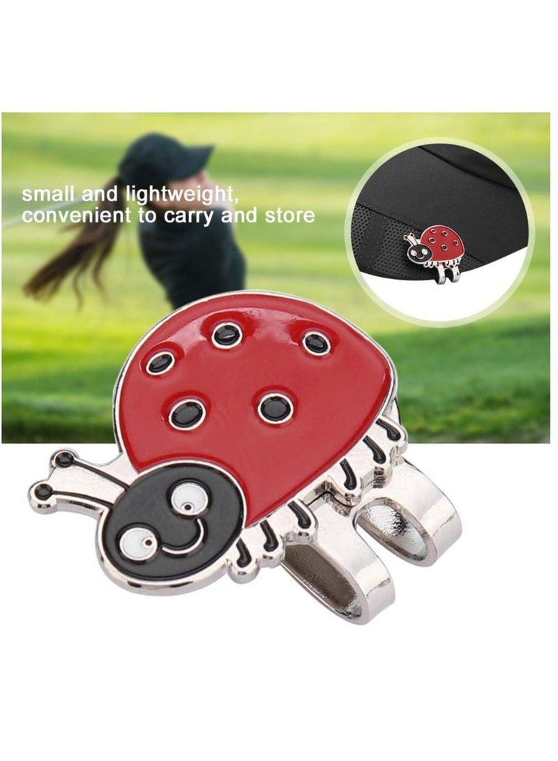 Sturdy Durable Golf Clip, Stainless Steel Lightweight Ball Marker, for Lovers Friends Family Gift Golfers