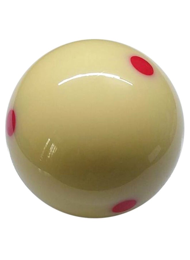 Red Dot Pool Cue Training Ball