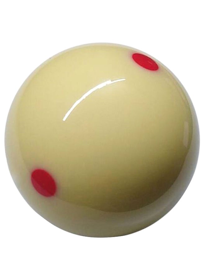 Red Dot Pool Cue Training Ball