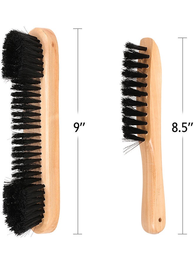 2-Piece Billiard Table Hair Brush Set