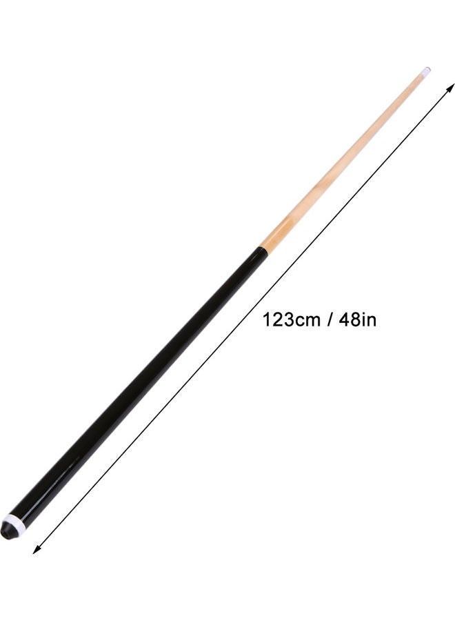 48 Inch  Wood Billiard Cue Double Section